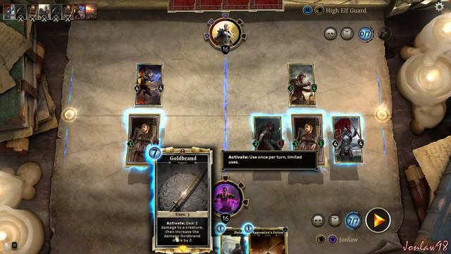 The Elder Scrolls Legends Walkthrough Part 6 IMPERIAL CITY - Let's Play Gameplay смотреть онлайн