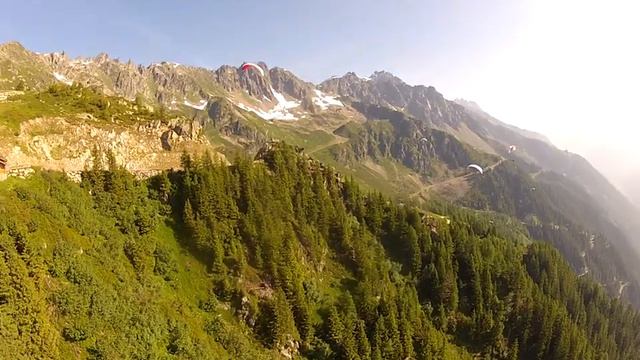 Шамони. Параплан. Взлёт смотреть онлайн