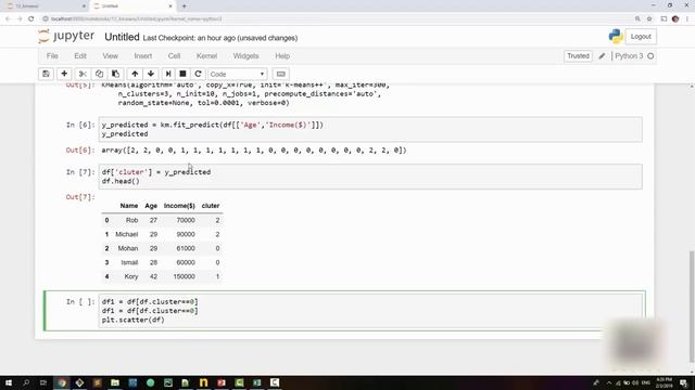 Machine Learning Tutorial Python - 13: K Means Clustering 2019 смотреть онлайн