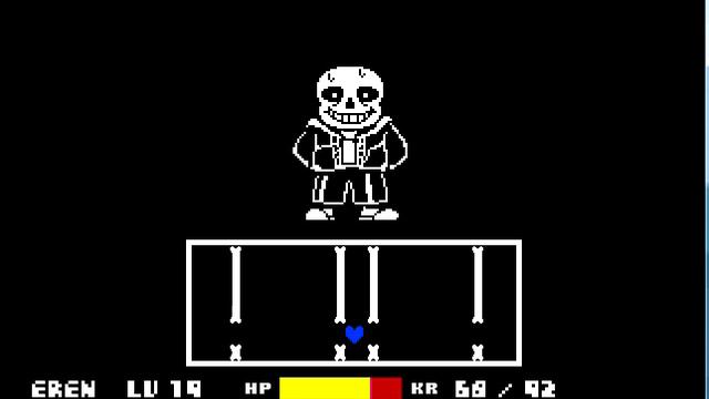 Undertale - Sans boss fight (Had a fun time) смотреть онлайн