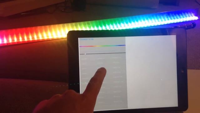 ESP8266 & WS2812B NeoPixel WebSockets Easing
