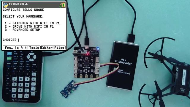 Connecting the TI-84 CE Plus PYTHON to Tello Drone смотреть онлайн