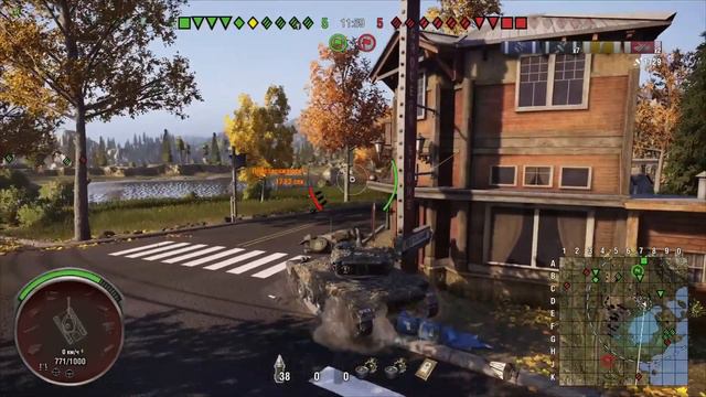 World of Tanks (PS4 Pro) HMH 58 Одобрено))) смотреть онлайн