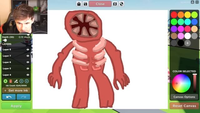 WHAT I DRAW, COMES TO LIFE! (Roblox Doodle Transform) смотреть онлайн