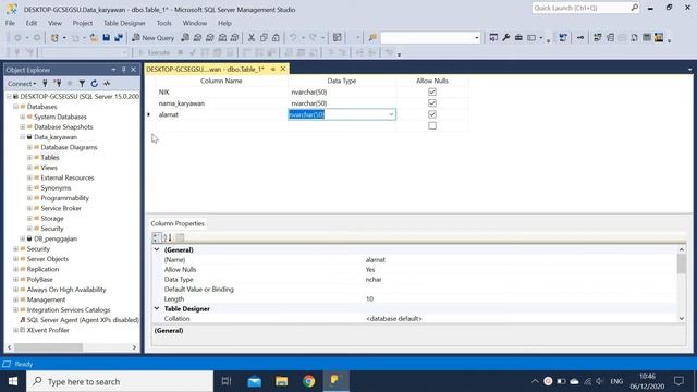 Cara Membuat Database Dengan SQL Server Management Studio смотреть онлайн