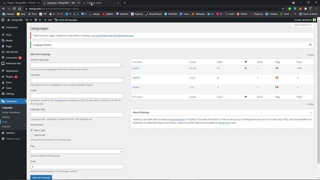 Videoguide - Multilingual Wordpress Website, Free, Easy, Fast with Polylang Plugin смотреть онлайн