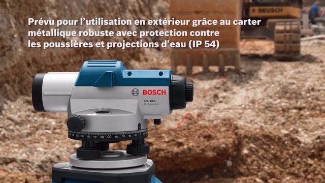 BOSCH - Niveau Optique GOL 26 G смотреть онлайн