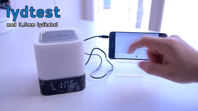 Bluetooth-højtaler & Vækkeur med LED Lys | Musky DY28 - MyTrendyPhone смотреть онлайн