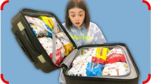 Куда делась вся одежда? Полный Чемодан Сладостей