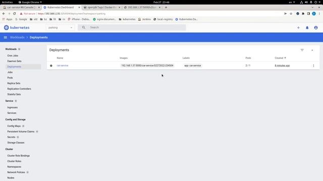 Deploy springboot project to Kubernetes cluster with Jenkins - P4 смотреть онлайн
