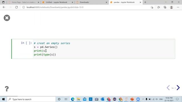 How to Create Empty Series in Python смотреть онлайн