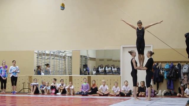 Спортивная акробатика ,тройка . 2