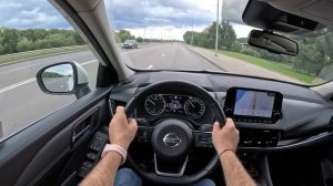 2023 Nissan Qashqai [1.3 DIG-T MHEV 158HP] |0-100| POV Test Drive #1835 Joe Black