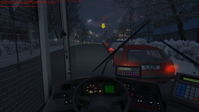 OMSI 2. Map Ahlheim, Routes 153/179, Mercedes-Benz O530G. Part 2 смотреть онлайн