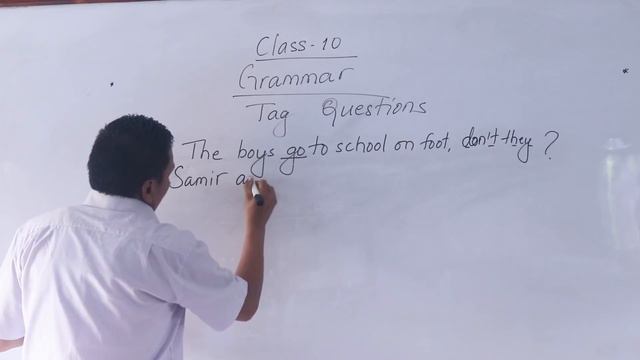 Class 10 English, Grammar - Tag Question смотреть онлайн