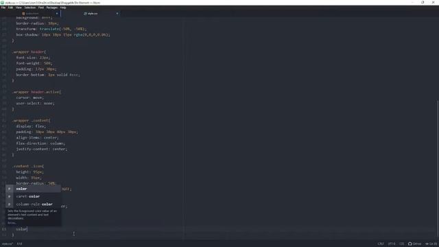 How to create a Draggable Div Element in HTML, CSS & JS смотреть онлайн