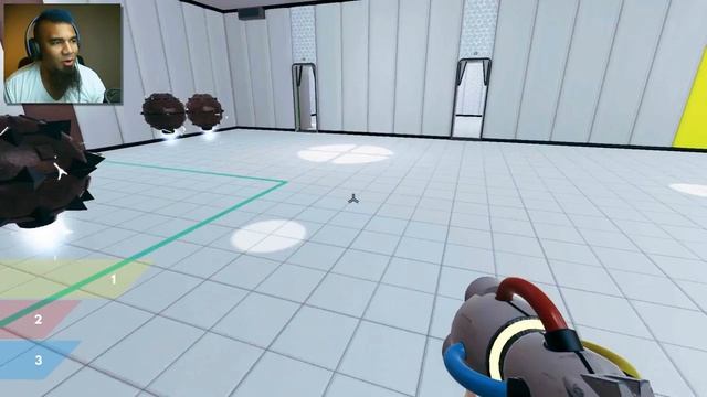 PORTAL & PAINTBALL | ChromaGun | Part 1 Gameplay Walkthrough смотреть онлайн