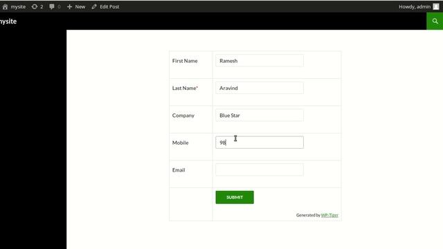 WordPress to VtigerCRM - Free WP VTiger Overall Demo смотреть онлайн