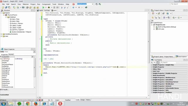 Сокращение ссылок TinyURL в Delphi смотреть онлайн
