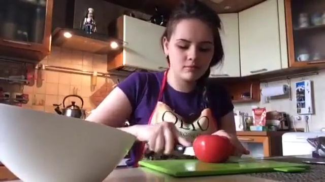 Как я готовлю, когда остаюсь одна дома??