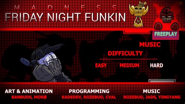 Tricky 2.0 Mod All Characters in Main Menu + Among Us Crewmate & Tricky Easter Eggs [FNF] смотреть онлайн