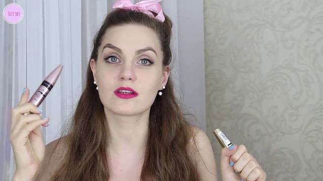 Обзор косметики? БЮДЖЕТНАЯ декоративная КОСМЕТИКА NYX, L'Oreal, Maybelline? Suzi Sky смотреть онлайн
