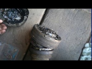 замена пыльника внутренней гранаты мерседес vito 638 2.2 cdi