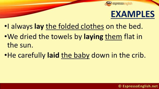 Lay, Lie, Laid, Lied, Lain смотреть онлайн