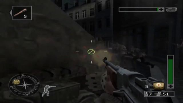 Прохождение Call of Duty: Finest Hour #15 (Капитуляция при Ахене) смотреть онлайн