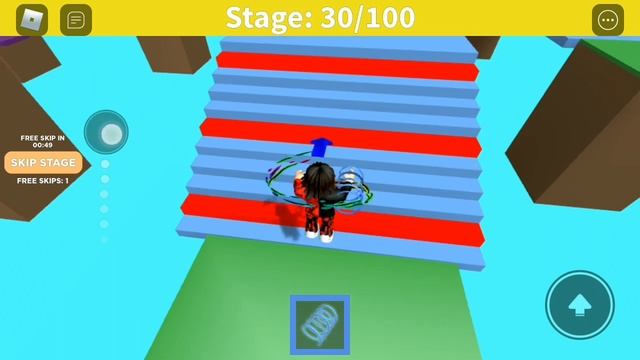 Roblox, паркур, прошёл до 100 уровня, 1 часть смотреть онлайн