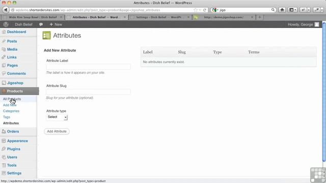 WordPress for E-Commerce - 96/132 - Product Variations Part 1 смотреть онлайн