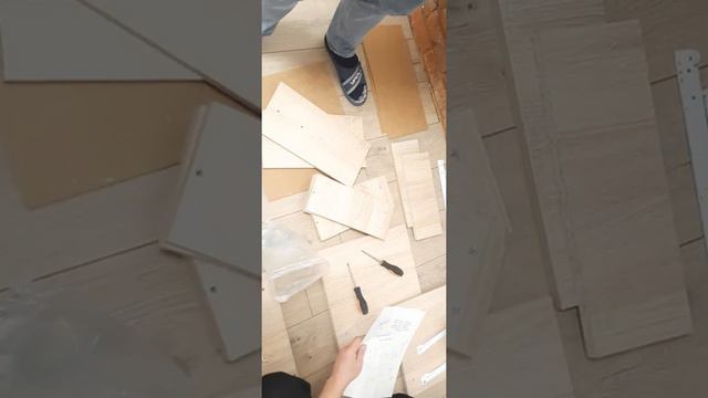 Пьяная сборка тумбочки Санремо