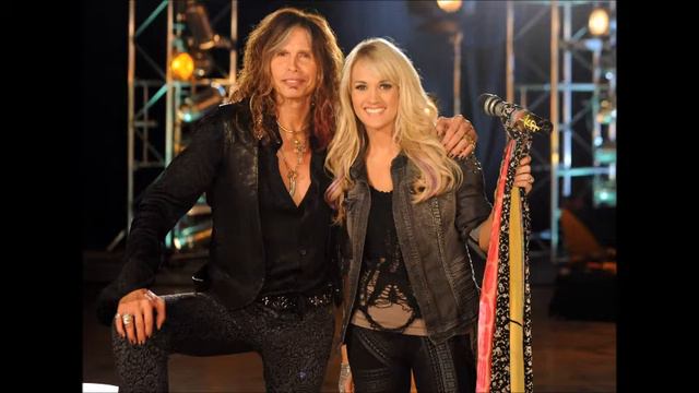 Carrie Underwood & Steven Tyler ~ Cryin' (Audio) смотреть онлайн