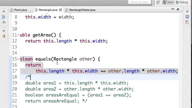 CSE114 Lab 20151111 equals and toString Part 2 смотреть онлайн