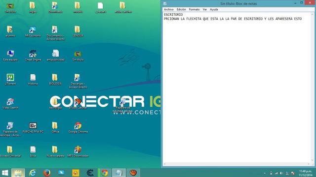 Como Encontrar A Papelera En La Netbook Del Gobierno Con Windows 8.1