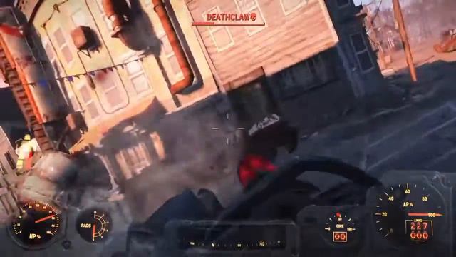 Fallout 4 Deathclaw PS4 смотреть онлайн