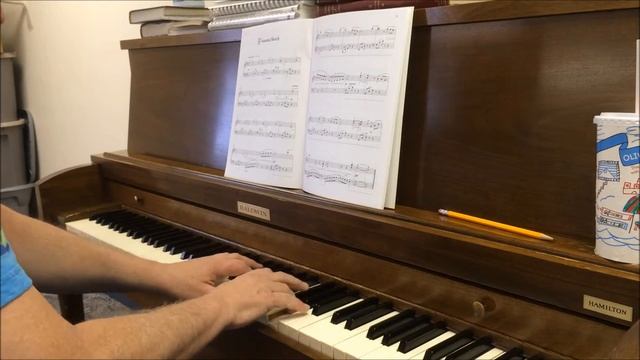 Rick Robertson plays "Autumn Sketch" by William Gillock смотреть онлайн