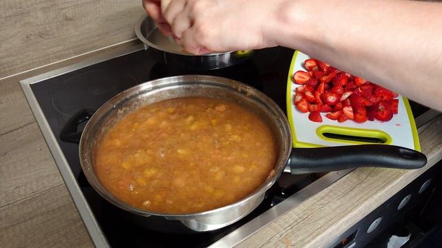 Варенье или Соус из Ревеня и Клубники. Домашний Лимонад. смотреть онлайн