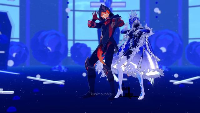 (Genshin/Honkai MMD) FLOWER (Tsaritsa/Tartaglia) смотреть онлайн