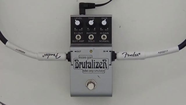 Lell Brutalizer Russian Overdrive Pedal Demo смотреть онлайн