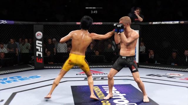Bruce Lee vs Justin Scoggins - EA Sports UFC 3 - Epic Fight ?? смотреть онлайн