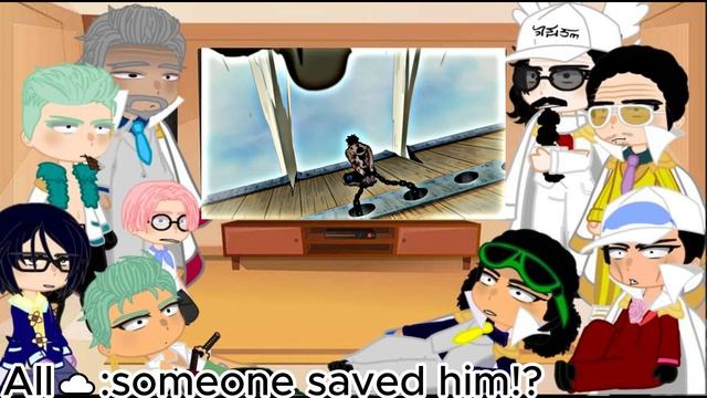Past Marines React To Luffy//Part 2//Credits In Description// смотреть онлайн