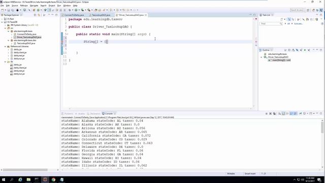 04 ApacheDerby Java смотреть онлайн