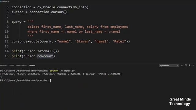 Python - Database Connection | Oracle | Tamil | iCoding смотреть онлайн