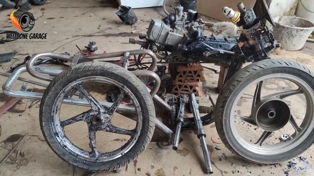 HONDA RUCKUS CUSTOM VARIO OLD 110 PART 1 смотреть онлайн