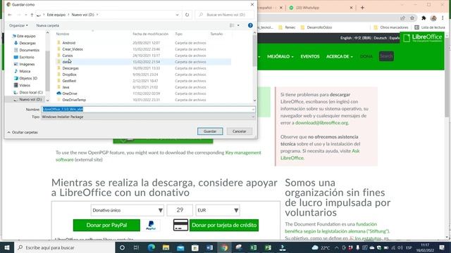 Tutorial de Office Gratuito Libre Office 2022 Capitulo 1 Descarga e Instalación смотреть онлайн