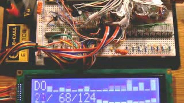AVR ATmega644 MOD player playing "dope" - 28 channel tracker смотреть онлайн