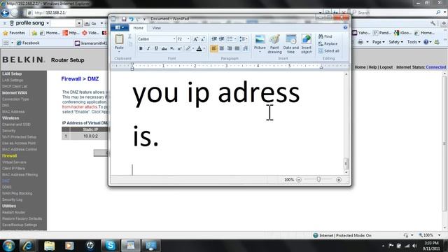 Easiest way to fix your NAT using a Belkin Router смотреть онлайн