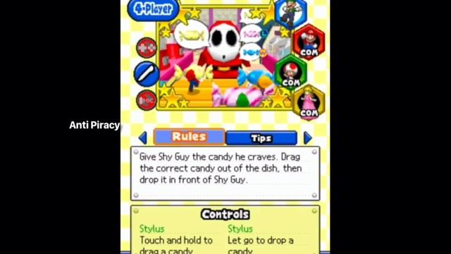 Mario Party DS - Anti Piracy Vs. the actual game смотреть онлайн