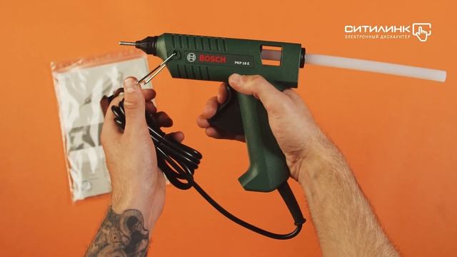 Обзор клеевого пистолета BOSCH PKP 18 E | Ситилинк